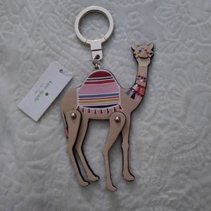 🎉🎊2x Host Pick🎉🎊 NWT Kate Spade Camel Keychain